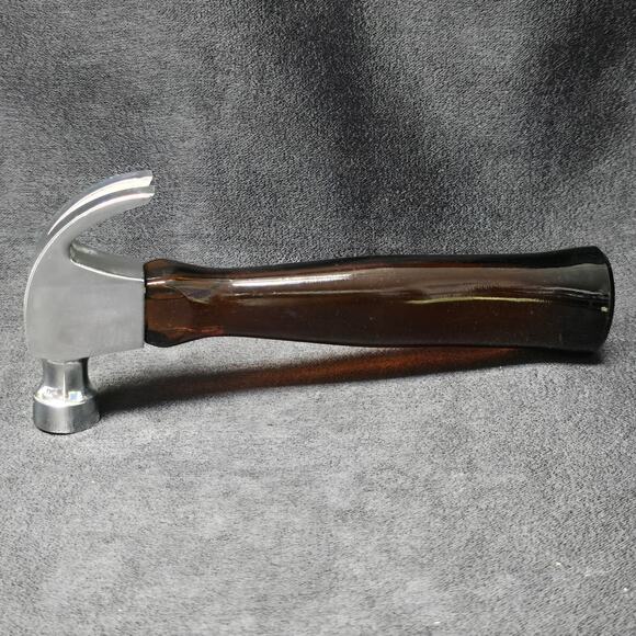 Vintage Avon Yellow Construction Hard Hat & Glass Hammer After Shave Decanter - Picture 3 of 10